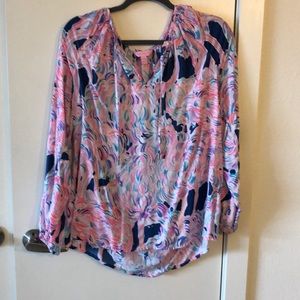 Lilly Pulitzer Long Sleeve Tunic